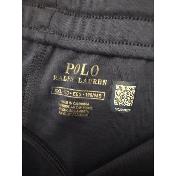 Polo Ralph Lauren Sweatpants Track Pant NAVY BLUE Men Size XXL NWT $125 Stripe - Picture 4 of 6